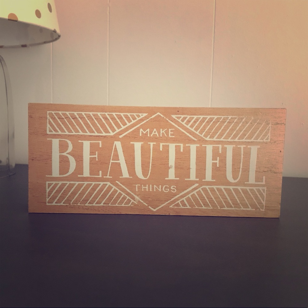 Rustic cute sign